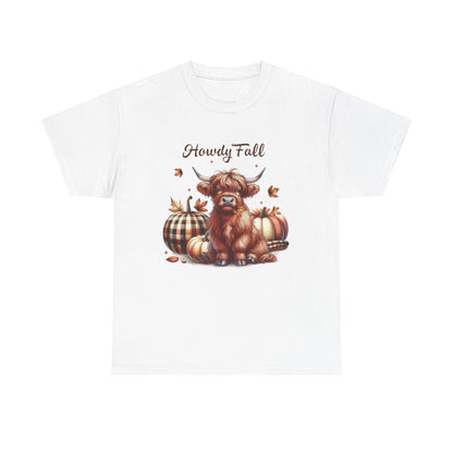 Howdy Fall, Moody shirt, Funny Cow shirt, Cow Shirt - PopCultureByDesign36
