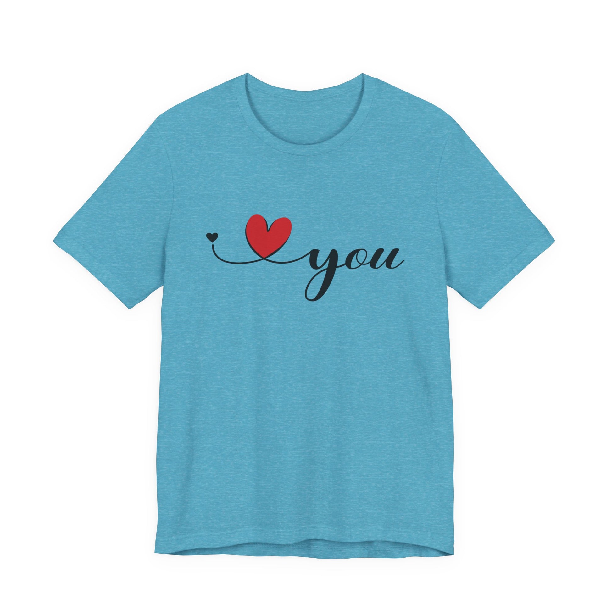 I Love You Shirt, Love Shirt, Valentines Day Shirt, I Love You Minimalist Shirt - PopCultureByDesign36