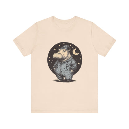 Sleepy Hippo Shirt, Funny Hippo Shirt, Cute Hippo Shirt - PopCultureByDesign36