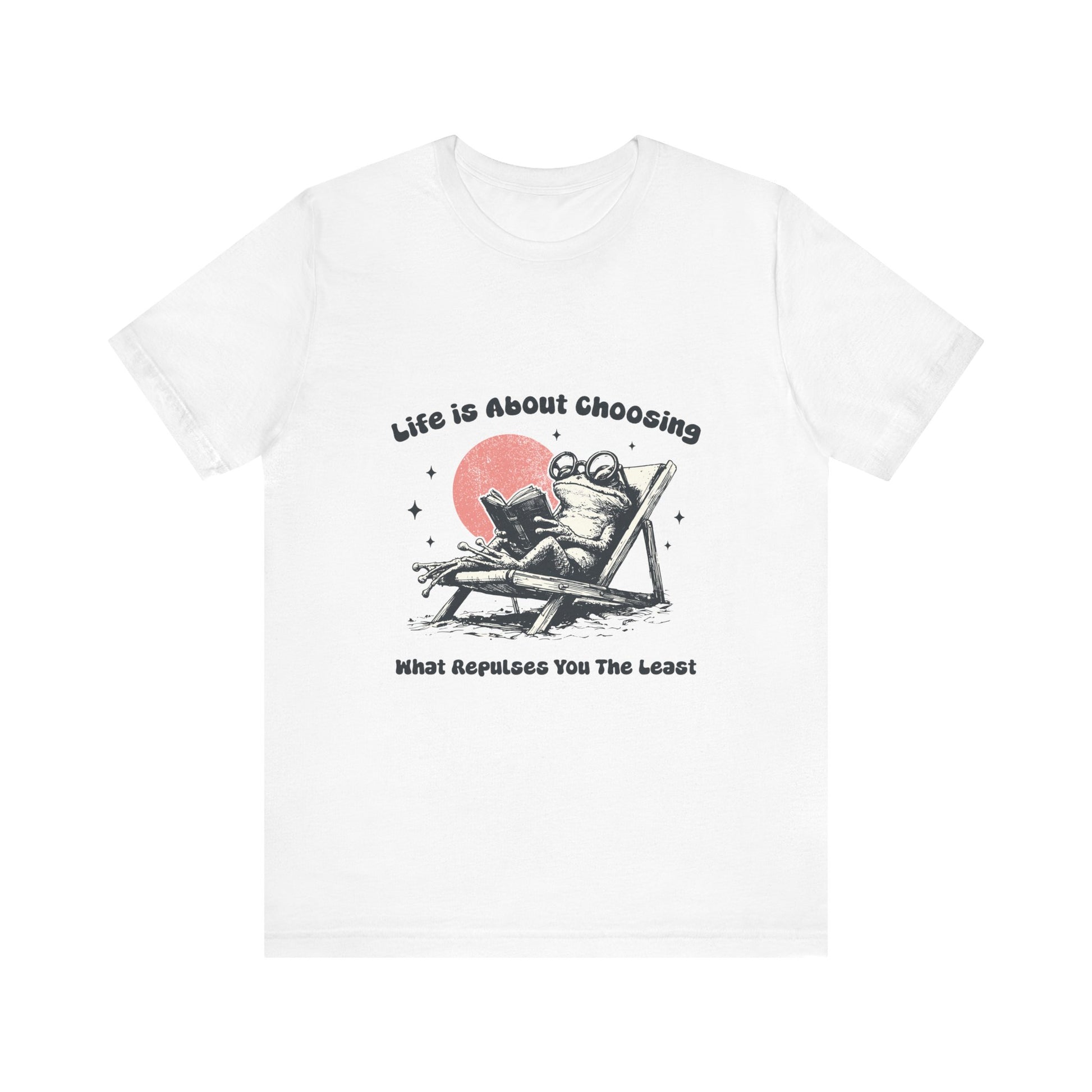 Funny Frog Reading Shirt, Sarcastic Frog Shirt, Frog with Glasses Shirt - PopCultureByDesign36