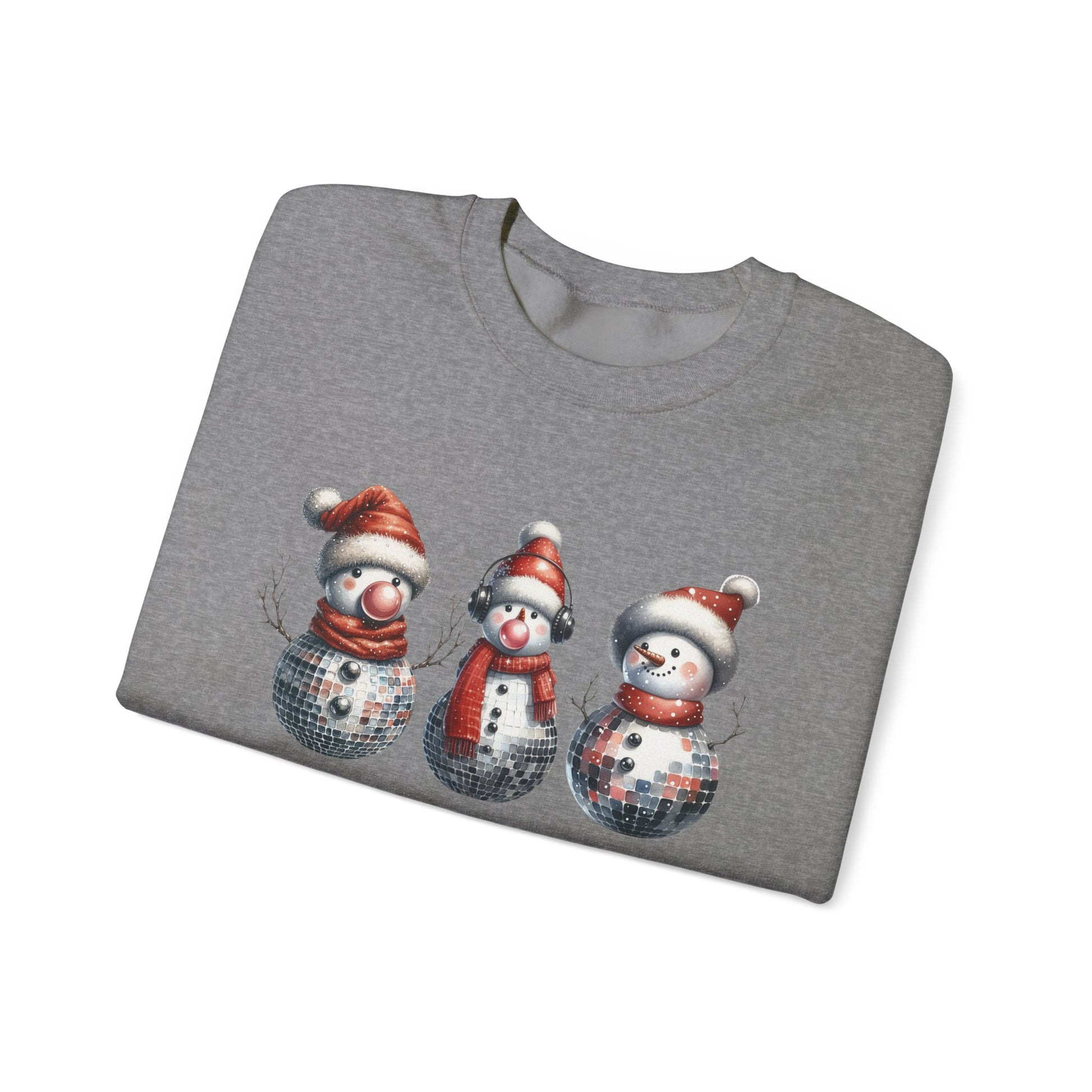 Christmas Snowman Sweatshirt, Christmas Sweatshirt,Family Christmas Sweatshirt - PopCultureByDesign36
