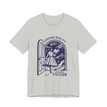 Leaving Reality, A Well Read Woman Shirt, Reading Shirt, Librarian Shirt - PopCultureByDesign36