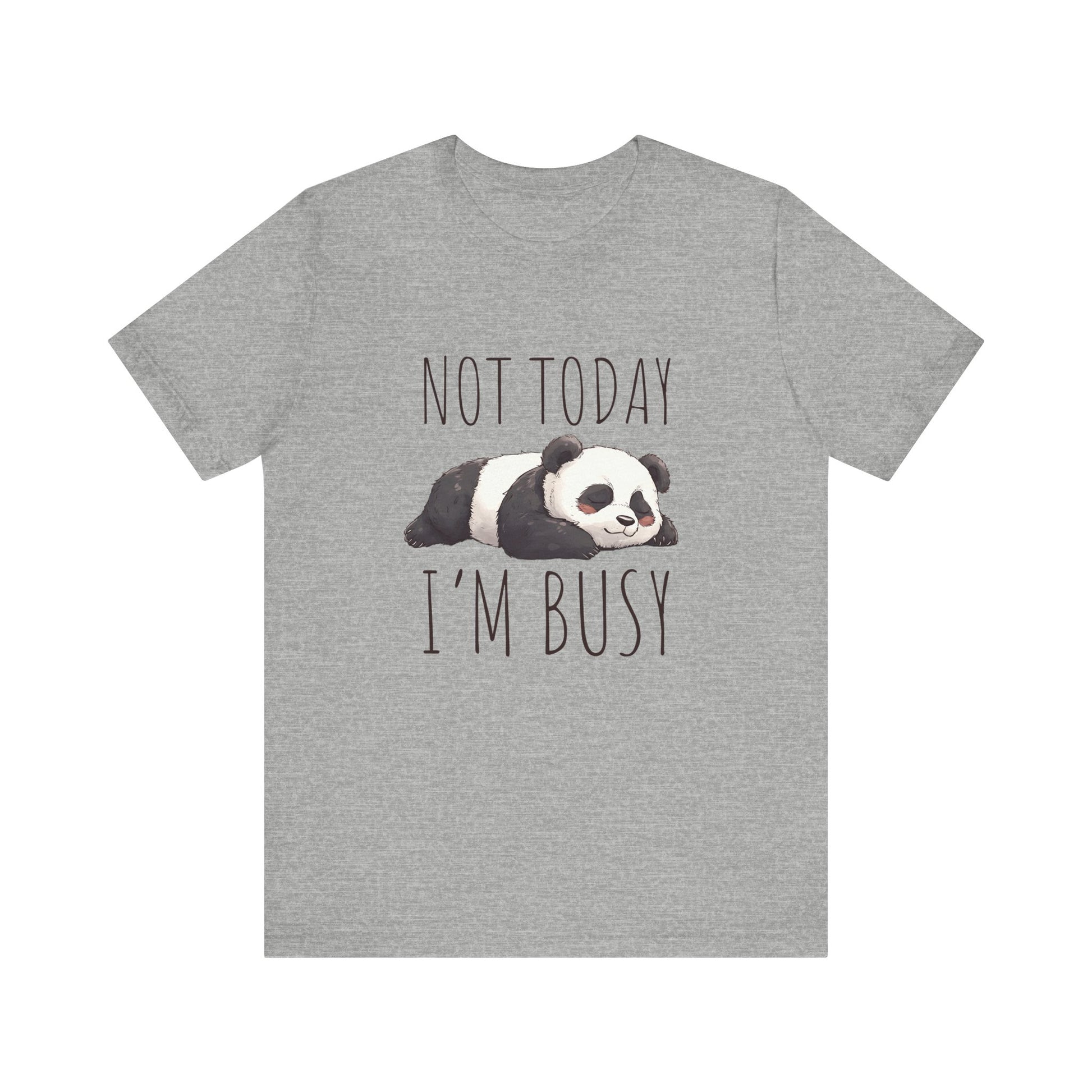 Cute panda shirt, Lazy panda shirt, Funny panda shirt - PopCultureByDesign36