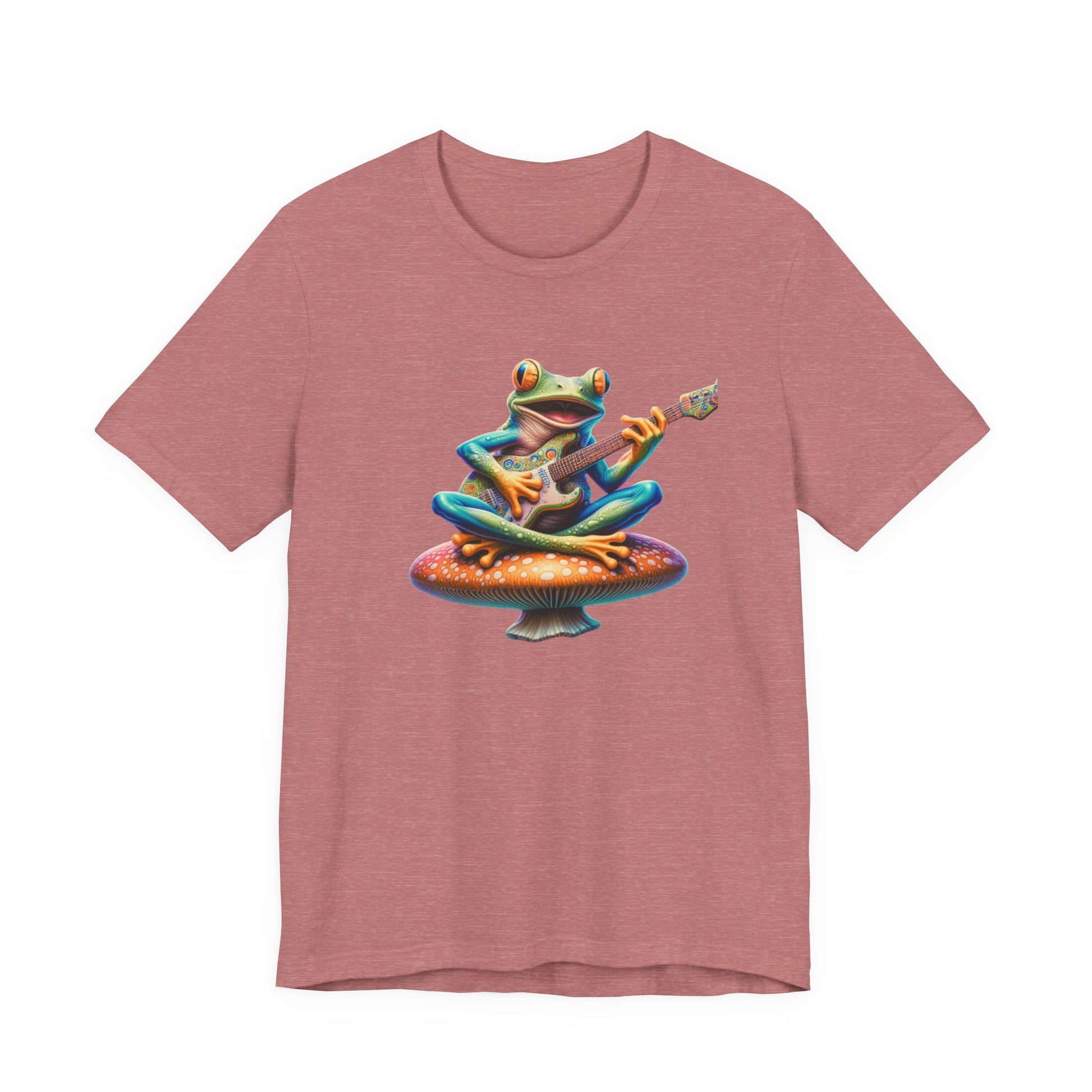 Hippie Shirt, Hippie Frog T-Shirt, Frog Lover Gift - PopCultureByDesign36