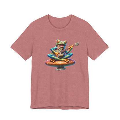 Hippie Shirt, Hippie Frog T-Shirt, Frog Lover Gift - PopCultureByDesign36