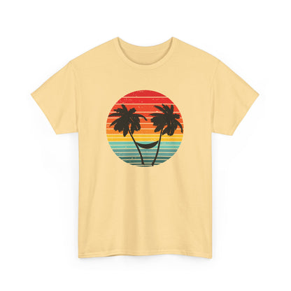 Retro sunset, Palm Tree shirt, Beach vibes shirt, Summer time - PopCultureByDesign36