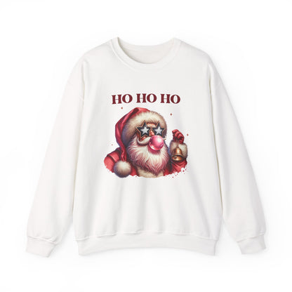 Ho Ho Ho Christmas Vintage Shirt, Santa Inspired, Funny santa sweatshirt - PopCultureByDesign36