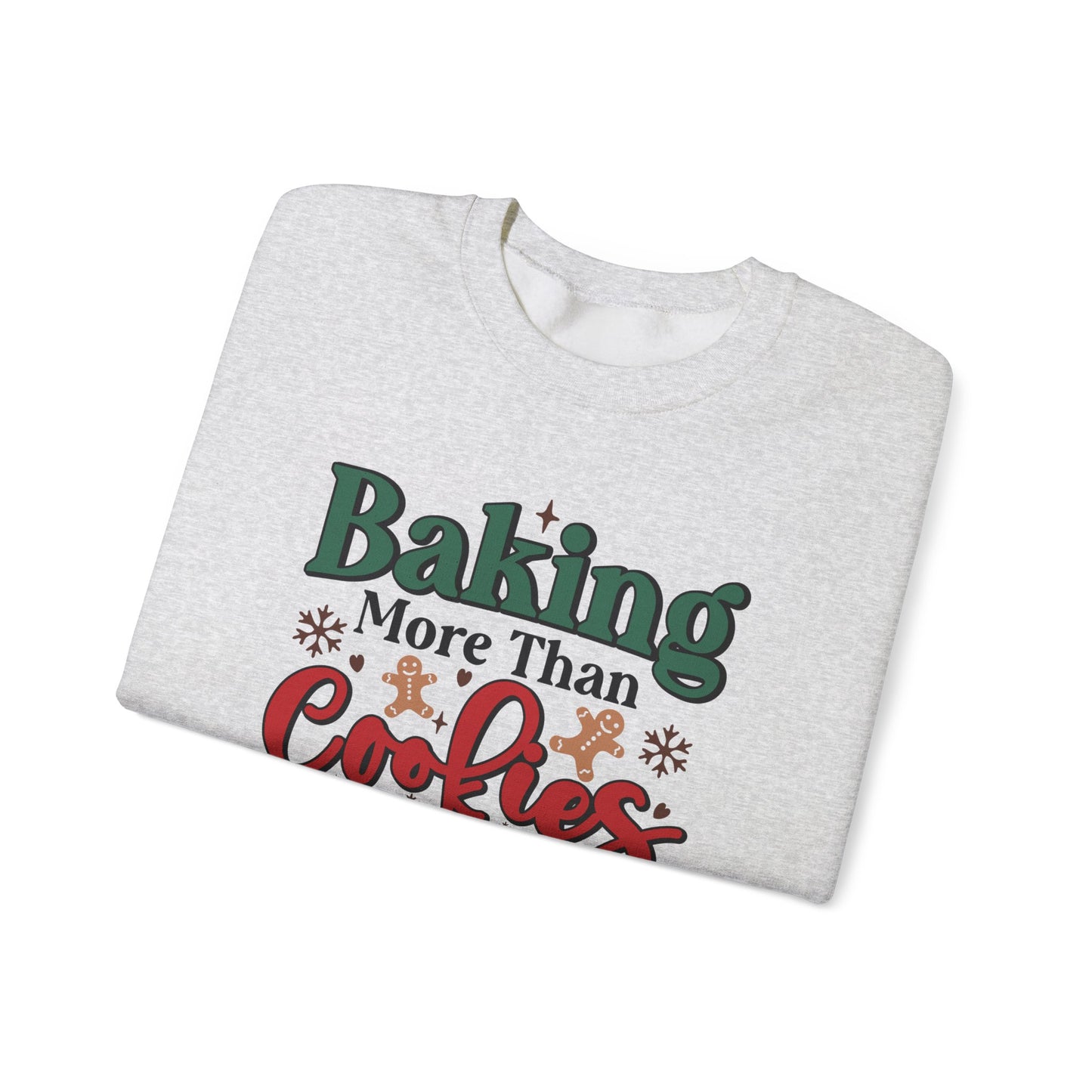 Baking More Than Cookies This Year Sweatshirt, Pregnancy Reveal Sweatshirt - PopCultureByDesign36