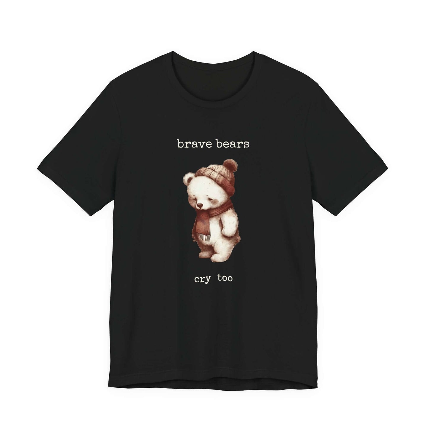 Brave Bears Cry Too Shirt, Vintage Bear Shirt, My tummy Hurts Shirt - PopCultureByDesign36