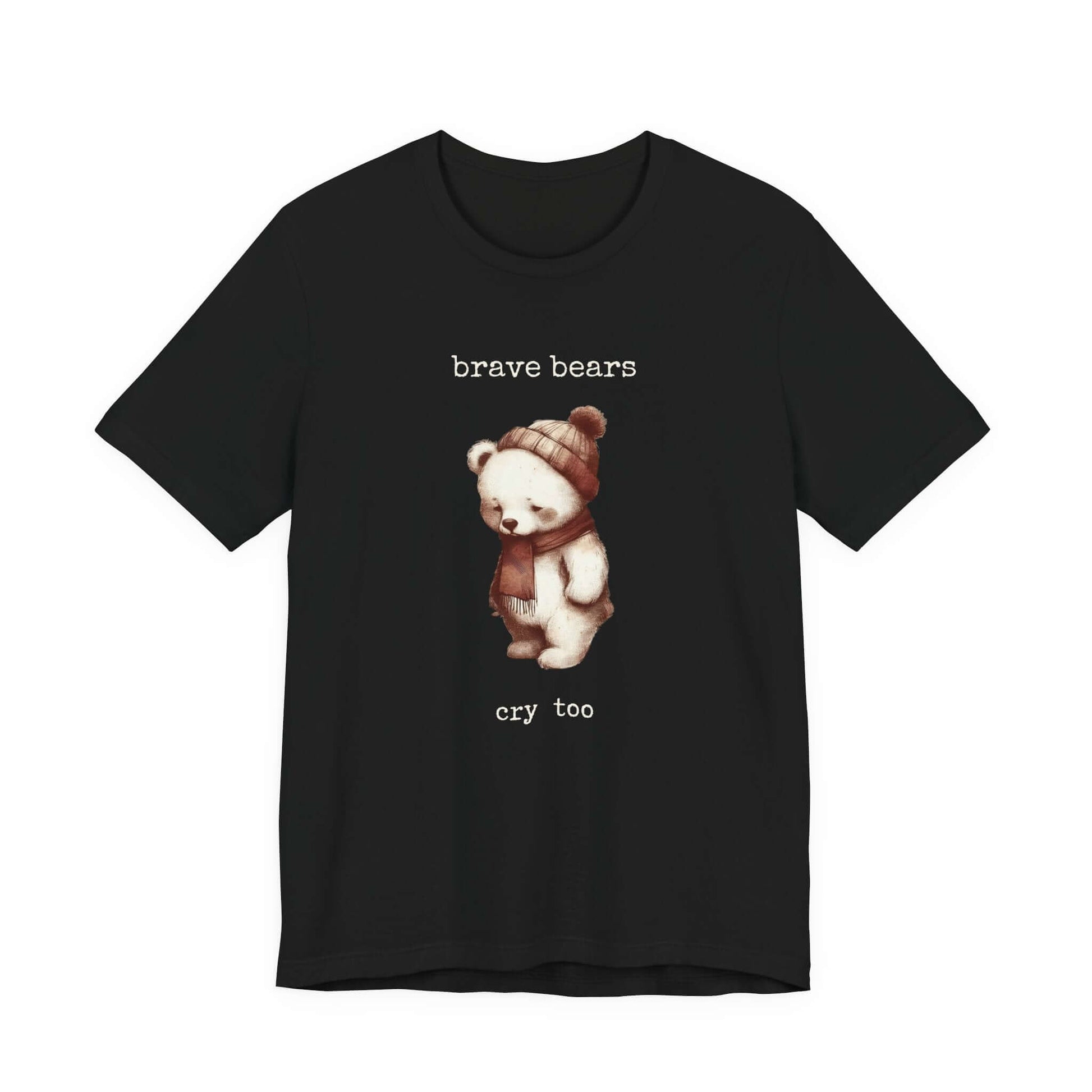Brave Bears Cry Too Shirt, Vintage Bear Shirt, My tummy Hurts Shirt - PopCultureByDesign36
