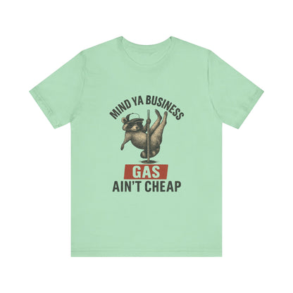 Funny Raccoon Pole Dancing Unisex Tee, Humorous Graphic Tee, - PopCultureByDesign36