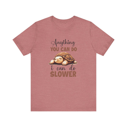Cute Turtle Shirt, Retro Turtle Shirt, Slow and Steady Shirt, Tortoise shirt, - PopCultureByDesign36
