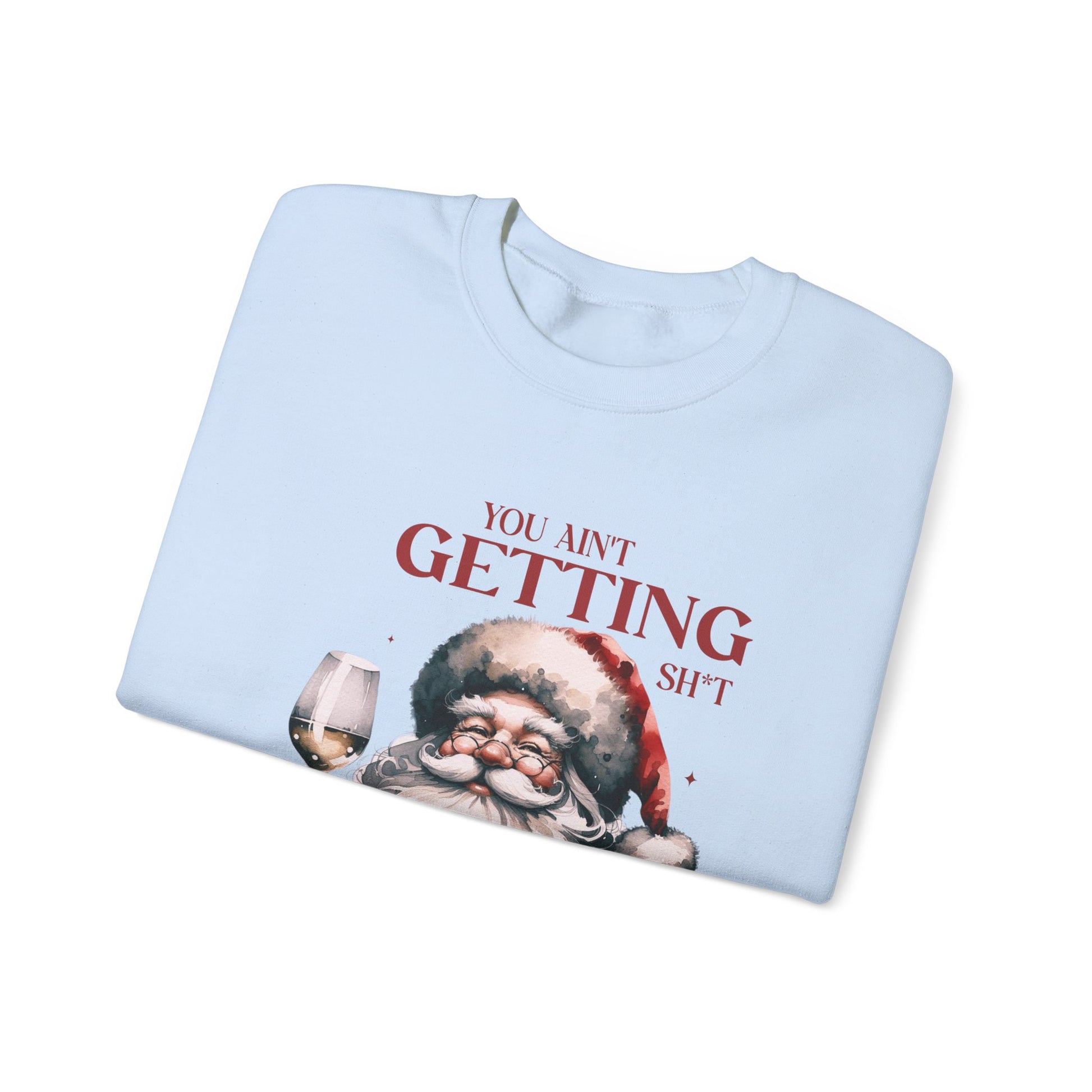 Santa Inspired, Funny Santa sweatshirt, Retro Santa sweatshirt - PopCultureByDesign36