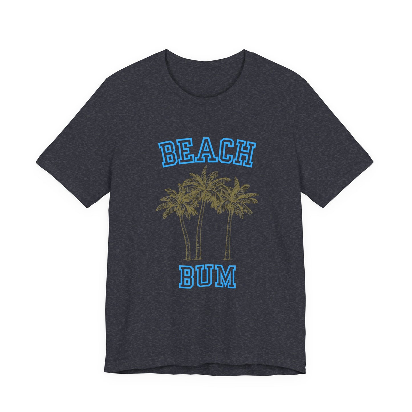 Beach Bum Palm Tree Shirt, Tropical Island Vacation Clothing, Palm Tree Lover Gift - PopCultureByDesign36