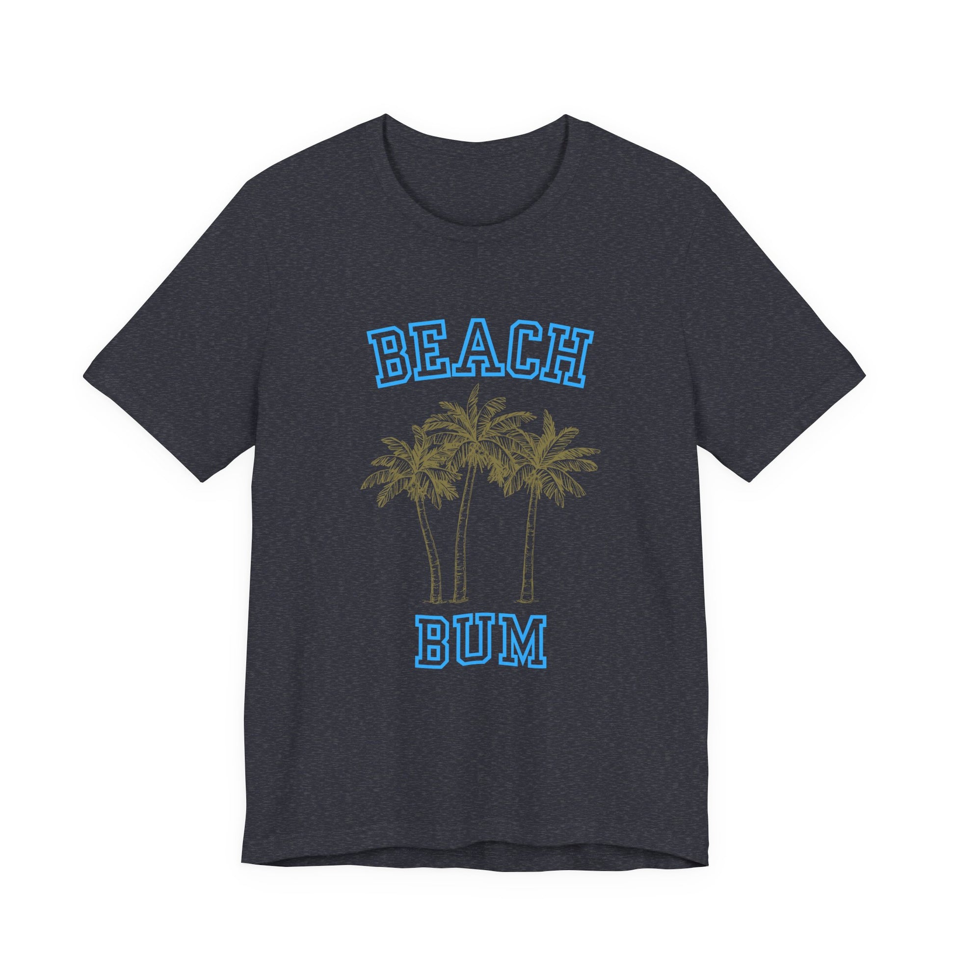 Beach Bum Palm Tree Shirt, Tropical Island Vacation Clothing, Palm Tree Lover Gift - PopCultureByDesign36