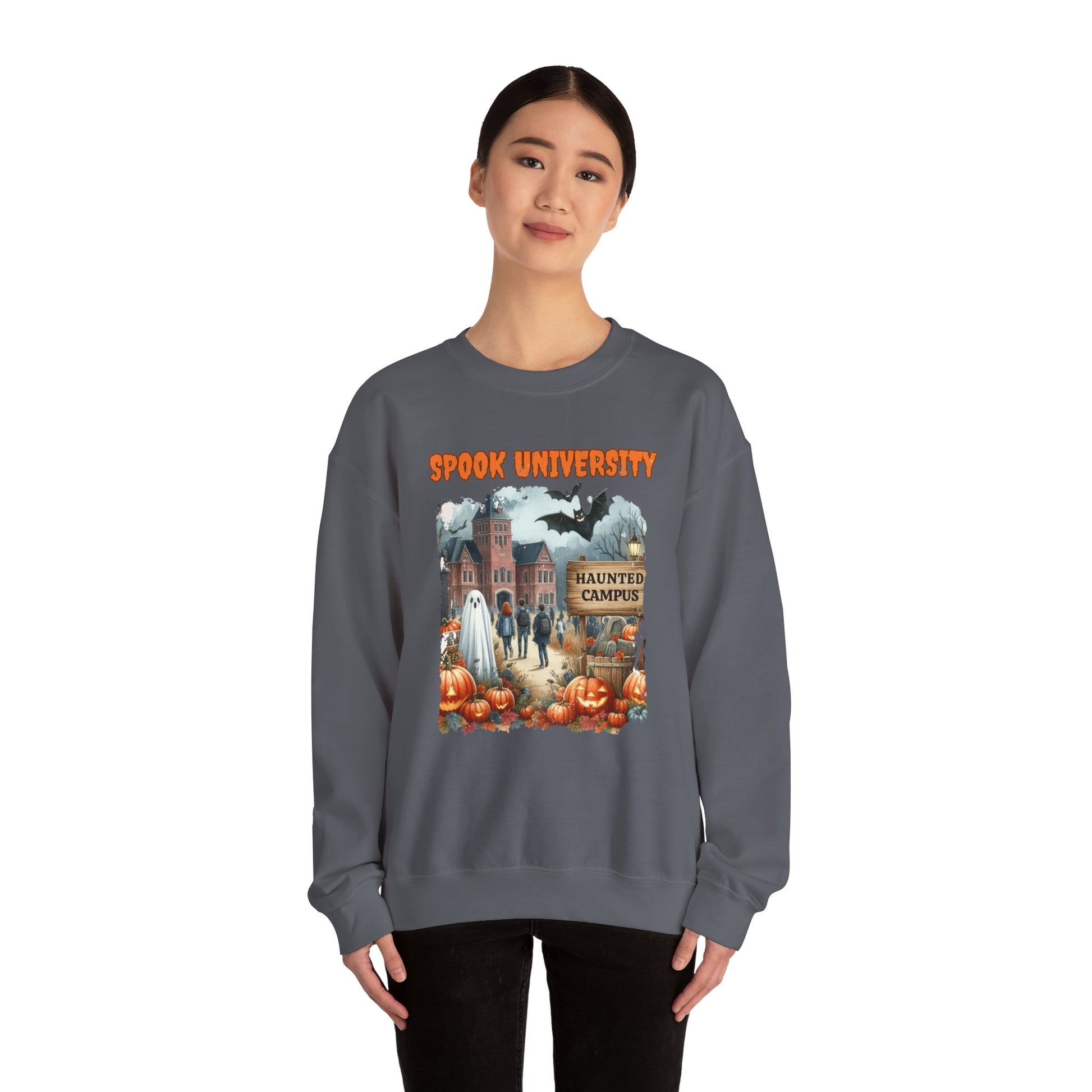 Spook University Sweatshirt, Halloweentown University, Fall Sweatshirt - PopCultureByDesign36