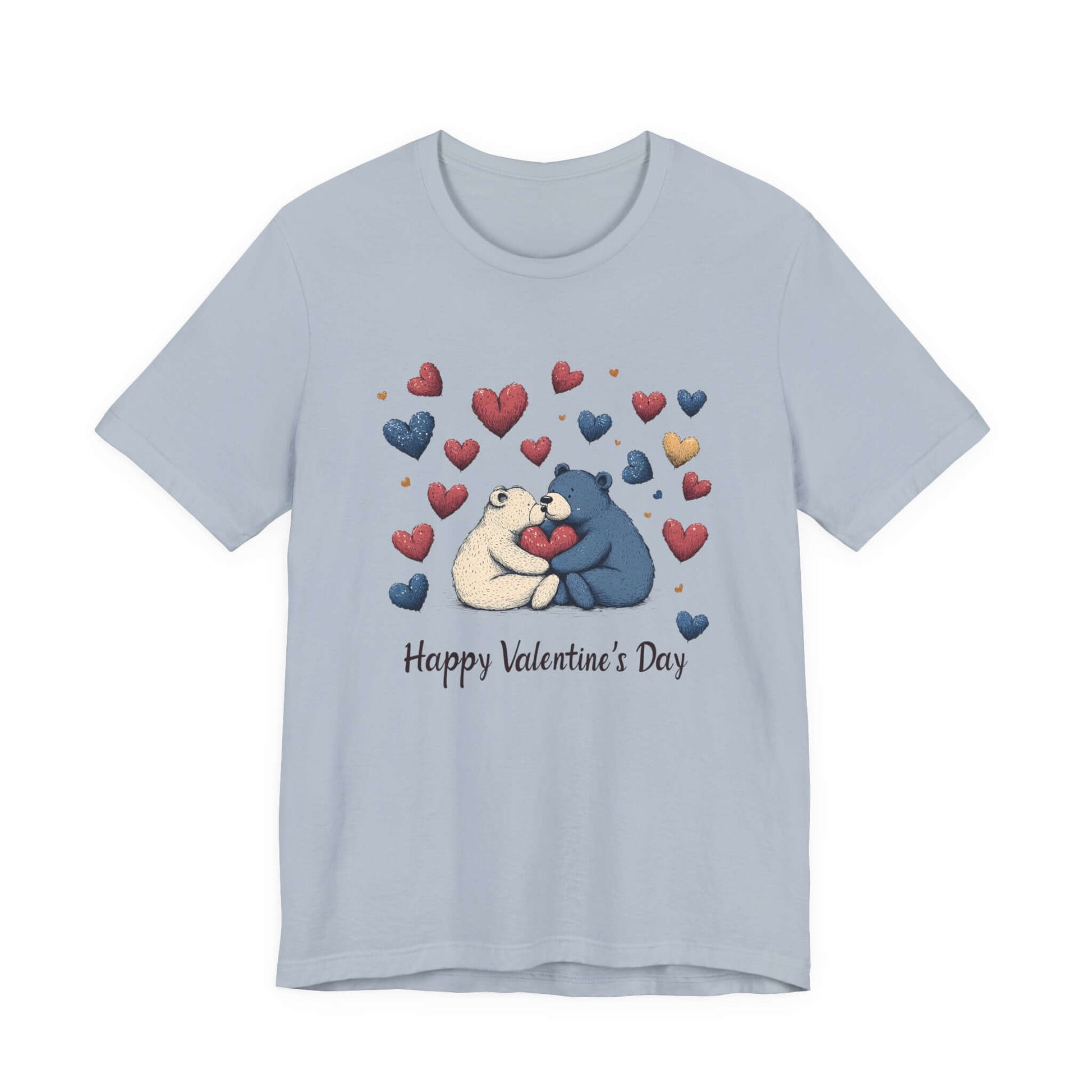 Bear Valentine Shirt, Cute Bear Shirt, Teddy Bear Shirt, Heart Valentine Shirt - PopCultureByDesign36