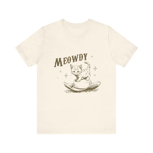 Western Cute Kitten, Cat Mom Vintage, Funny Cat Shirt - PopCultureByDesign36