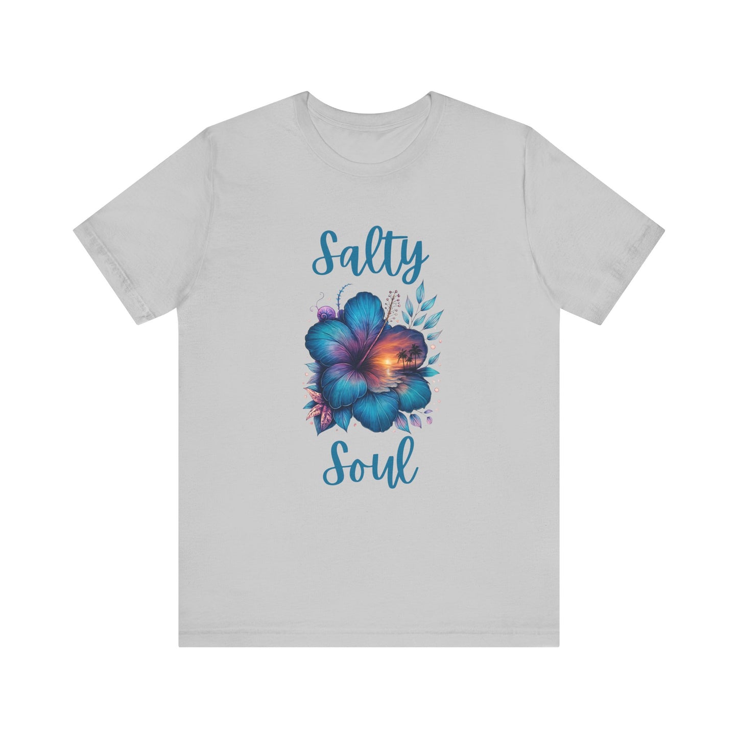 Summer Salty Soul T-shirt, Trendy Summer Shirt, Retro Summer T-shirt - PopCultureByDesign36
