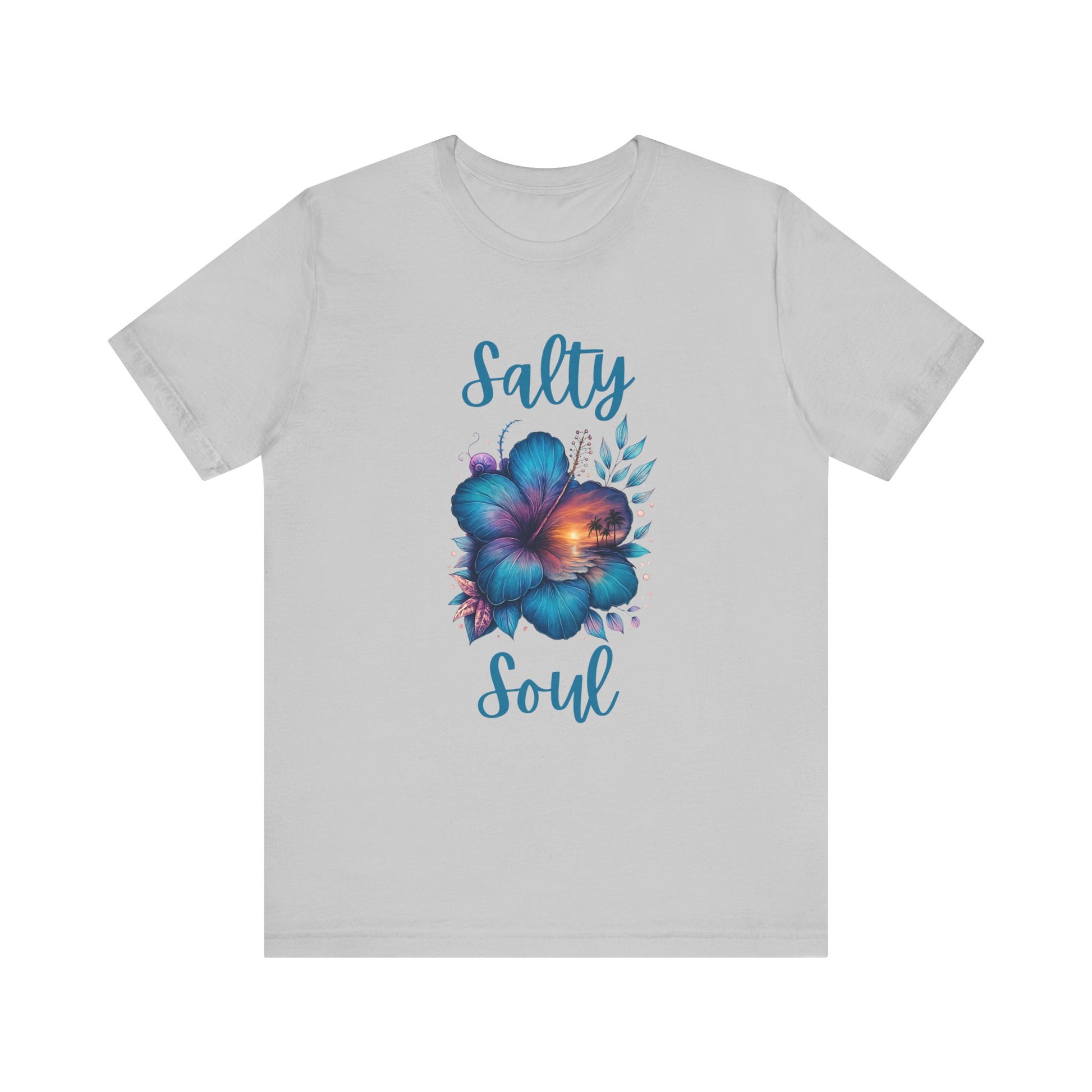 Summer Salty Soul T-shirt, Trendy Summer Shirt, Retro Summer T-shirt - PopCultureByDesign36