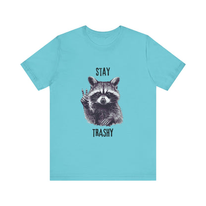 Stay Trashy Raccoon Shirt, Raccoon Shirt Funny, Cool Vintage Style Raccoon Shirt - PopCultureByDesign36