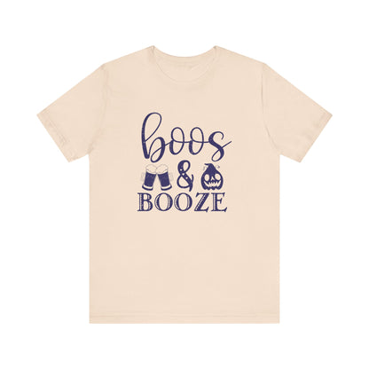 Booze And Boos shirt, Retro Halloween Shirt, Halloween Gift - PopCultureByDesign36