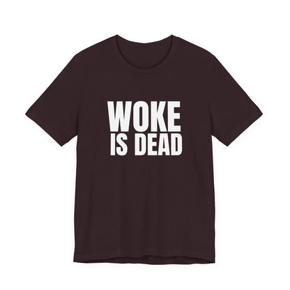 Woke is dead shirt, Funny political humor tee, Retro cartoon parody shirt - PopCultureByDesign36