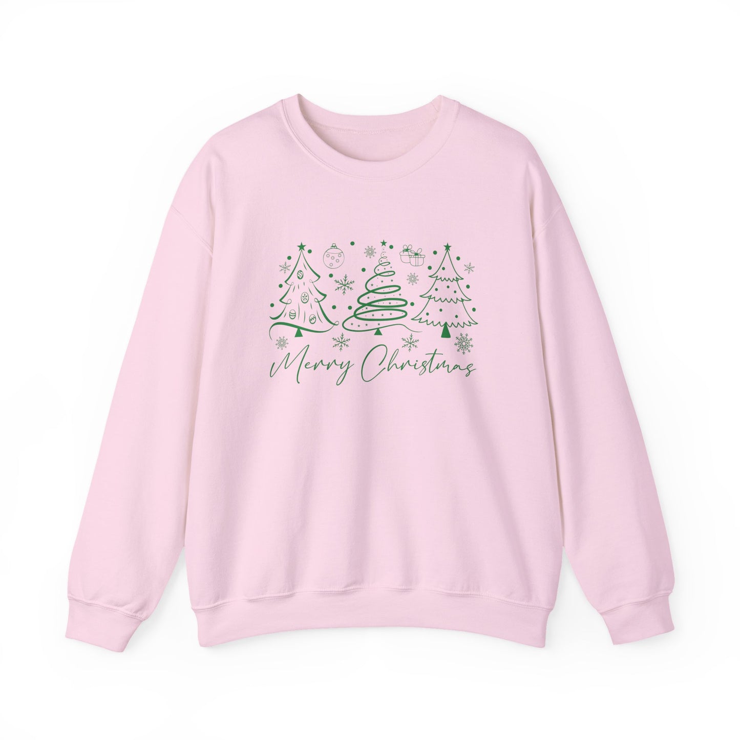 Boho Style Merry Christmas Sweatshirt, Cozy Christmas Outfit - PopCultureByDesign36