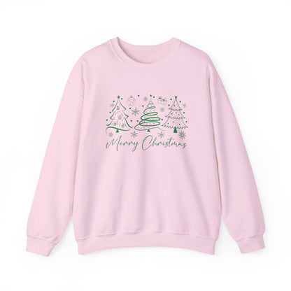 Boho Style Merry Christmas Sweatshirt, Cozy Christmas Outfit - PopCultureByDesign36