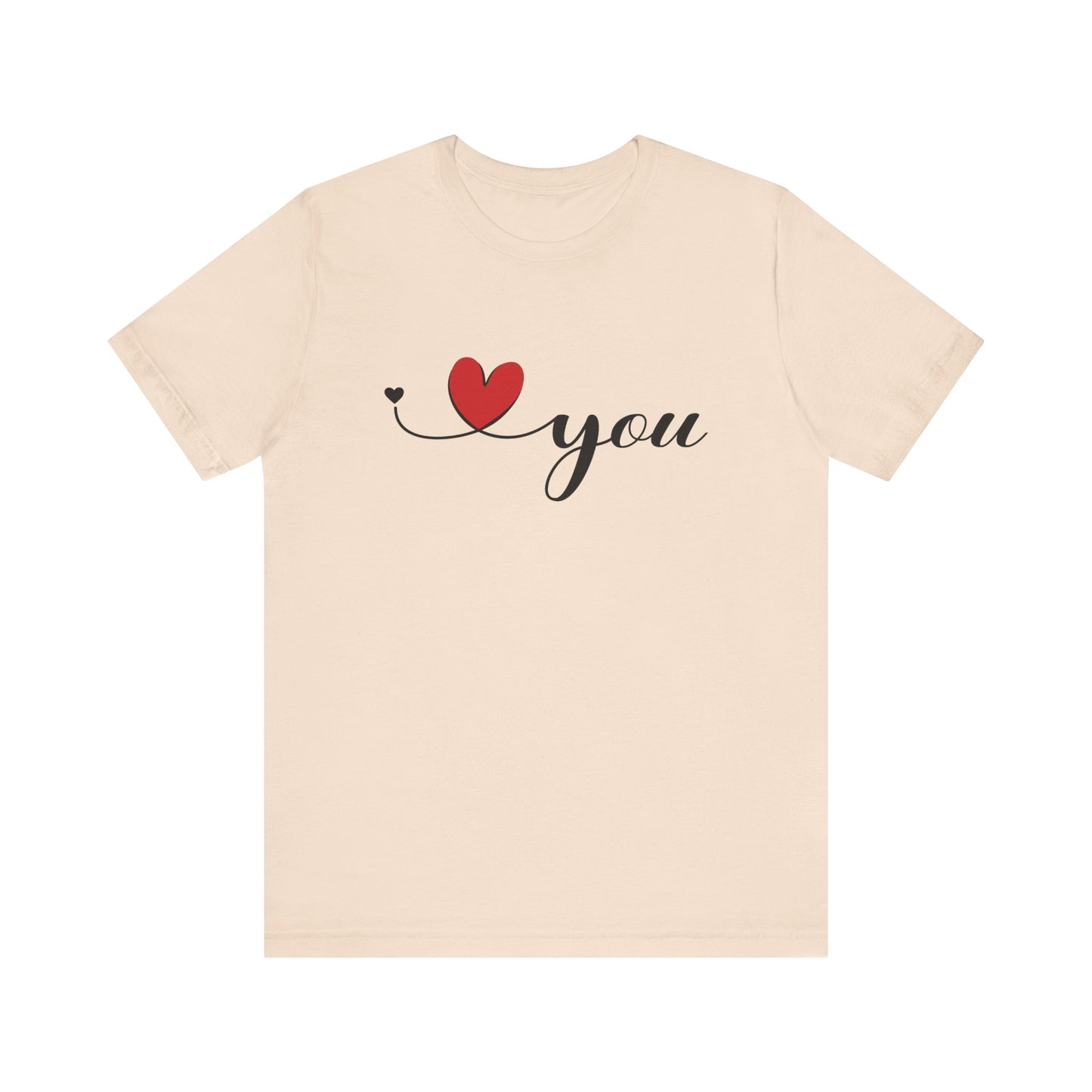 I Love You Shirt, Love Shirt, Valentines Day Shirt, I Love You Minimalist Shirt - PopCultureByDesign36