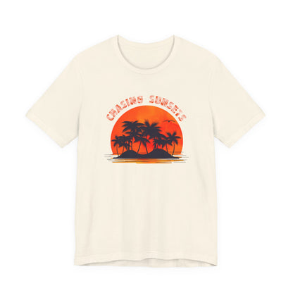 Vintage Palm Tree Shirt, Chasing Sunsets T-Shirt, Nature Shirt, Palm Beach Shirt - PopCultureByDesign36