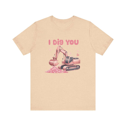 I Dig You Shirt, Valentines Day Shirt, Kid Valentines Shirt, Funny Valentines Day Shirt - PopCultureByDesign36