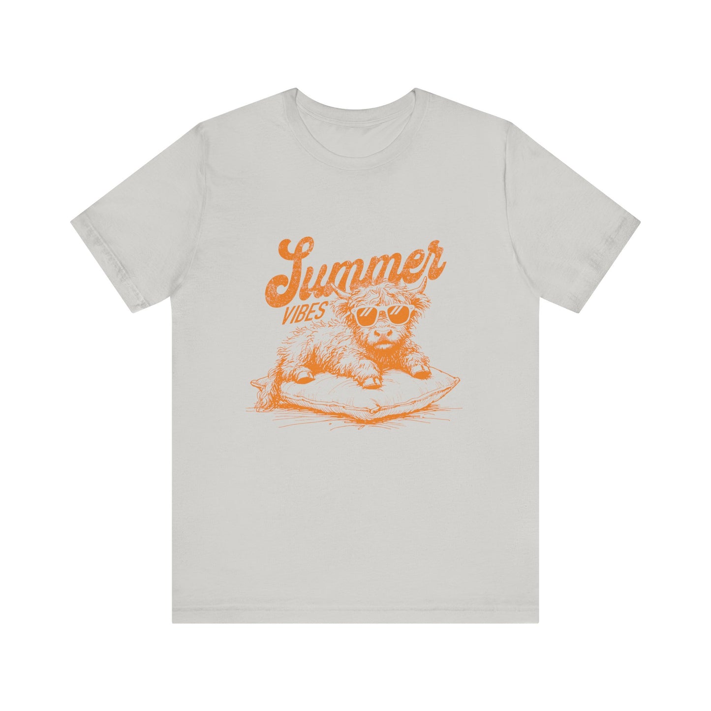 Summer Vibes Highland Cow Shirt, Western Shirt, Cow Shirt - PopCultureByDesign36