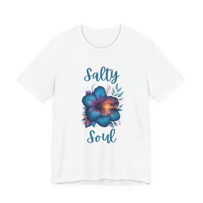 Summer Salty Soul T-shirt, Trendy Summer Shirt, Retro Summer T-shirt - PopCultureByDesign36