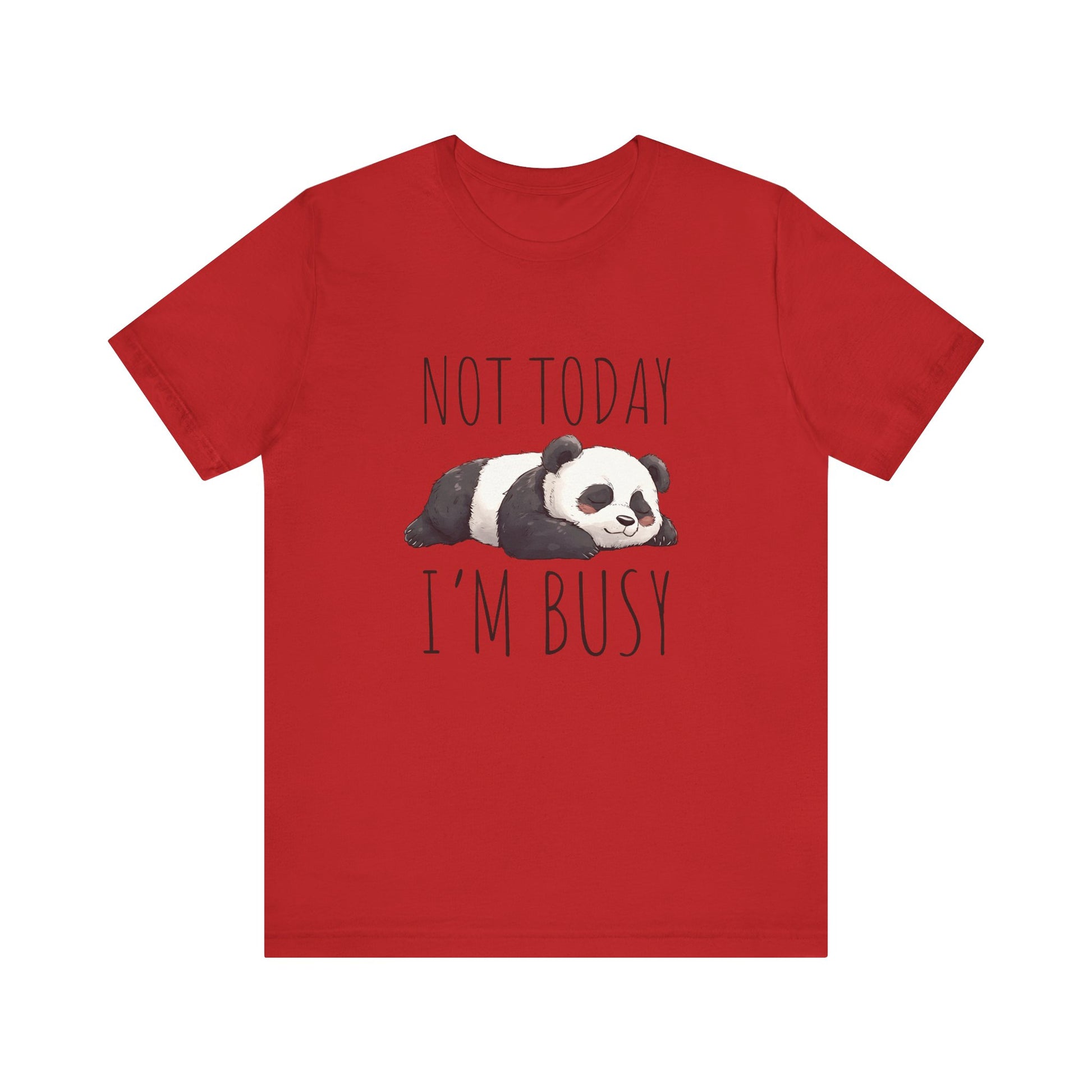 Cute panda shirt, Lazy panda shirt, Funny panda shirt - PopCultureByDesign36