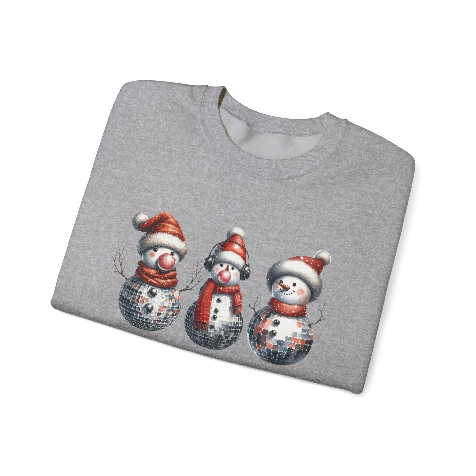 Christmas Snowman Sweatshirt, Christmas Sweatshirt,Family Christmas Sweatshirt - PopCultureByDesign36