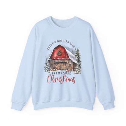 Nothing Like A Farmhouse Christmas, Country Farm Christmas shirt, Country Farm - PopCultureByDesign36