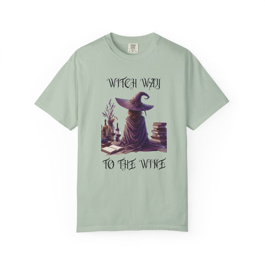 Funny Halloween Shirt, Halloween Witch Shirt, Wine Drinker Gift - PopCultureByDesign36