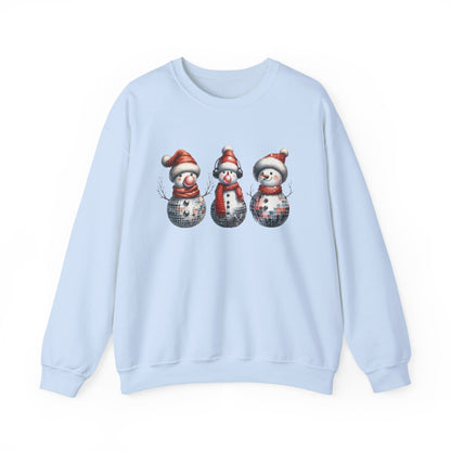 Christmas Snowman Sweatshirt, Christmas Sweatshirt,Family Christmas Sweatshirt - PopCultureByDesign36