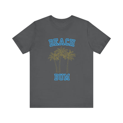 Beach Bum Palm Tree Shirt, Tropical Island Vacation Clothing, Palm Tree Lover Gift - PopCultureByDesign36