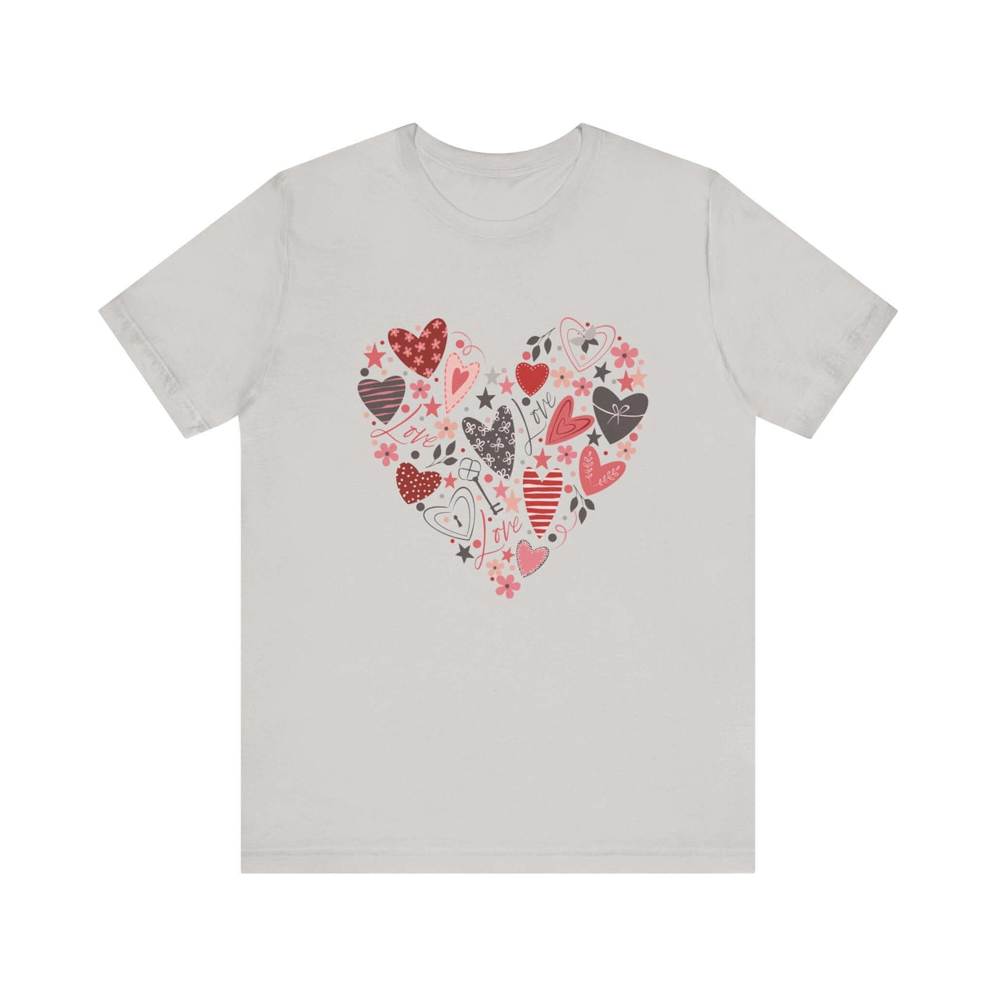 Valentine Heart Shirt, Heart Shirt, Love Shirt, Valentine Shirt, Valentines Day Shirt - PopCultureByDesign36