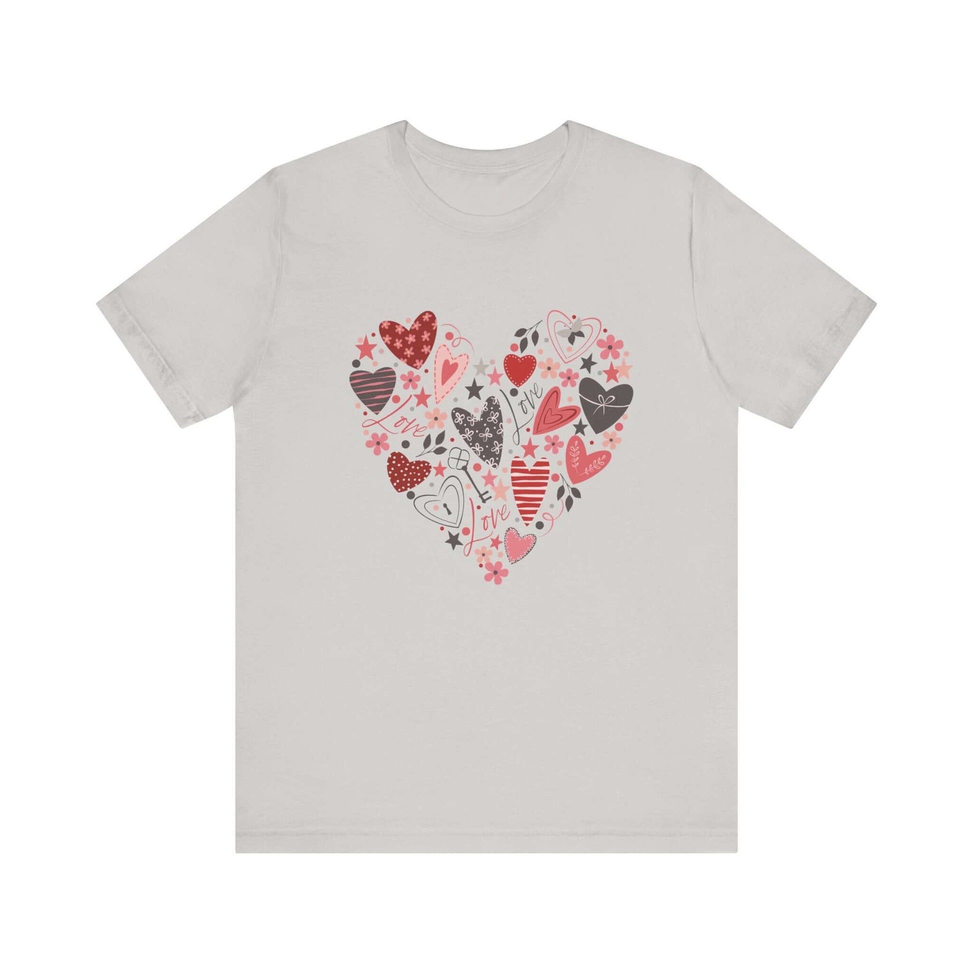 Valentine Heart Shirt, Heart Shirt, Love Shirt, Valentine Shirt, Valentines Day Shirt - PopCultureByDesign36