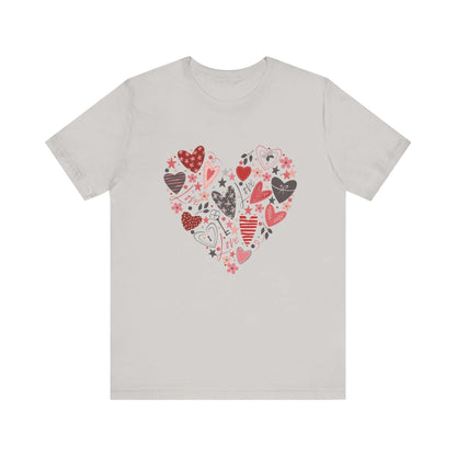 Valentine Heart Shirt, Heart Shirt, Love Shirt, Valentine Shirt, Valentines Day Shirt - PopCultureByDesign36