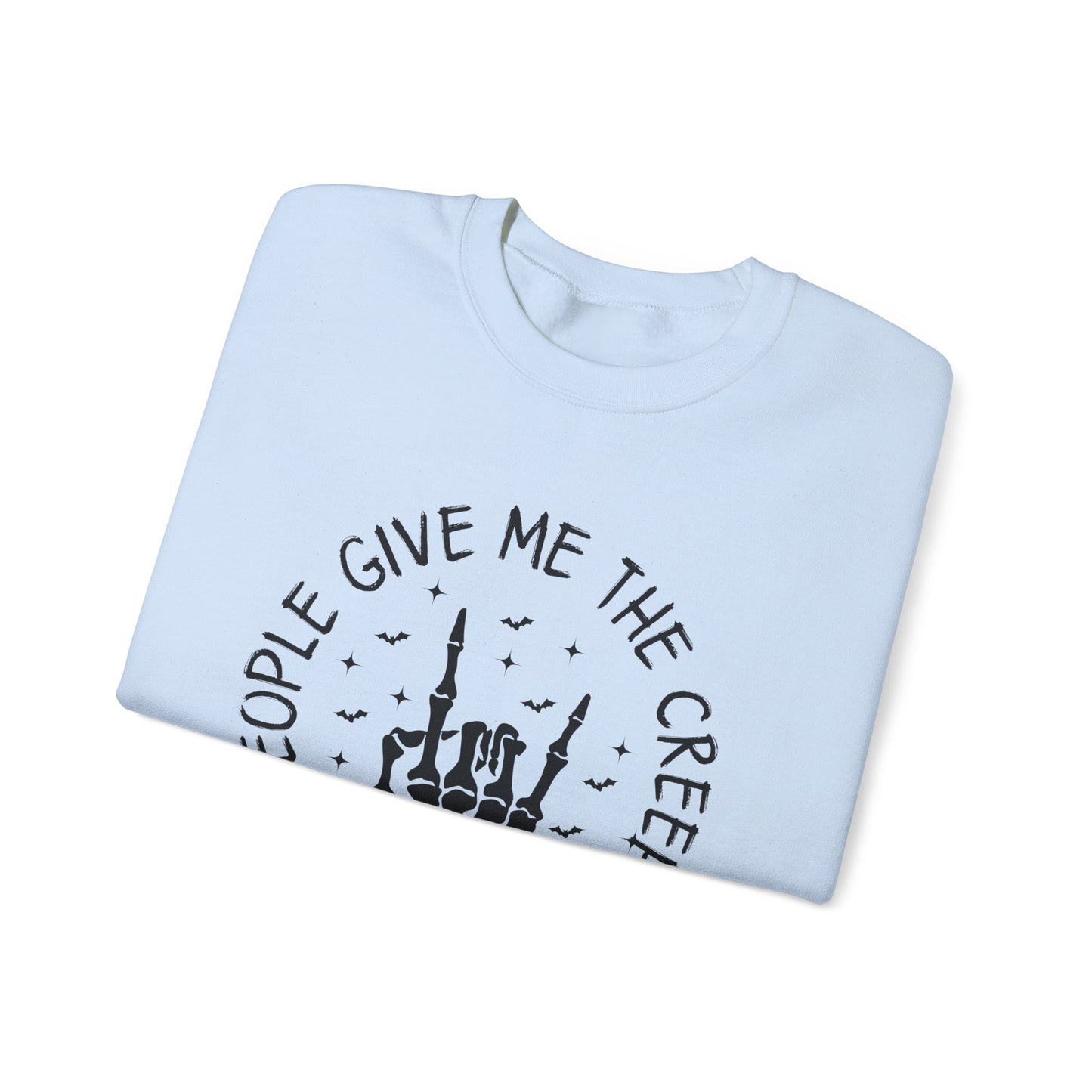 The Creeps Sweatshirt, Skeleton Hands Shirt, Skull Halloween Sweatshirt - PopCultureByDesign36