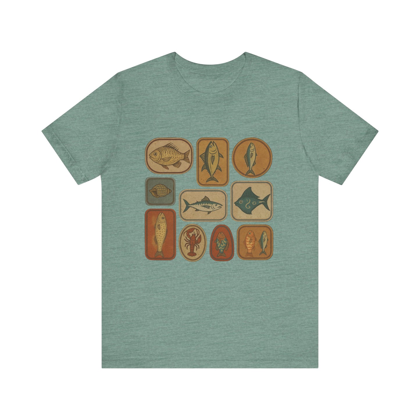 Retro Fisher Shirt, Fish Shirt For Men, Fisher Tee, Fisher Gifts - PopCultureByDesign36