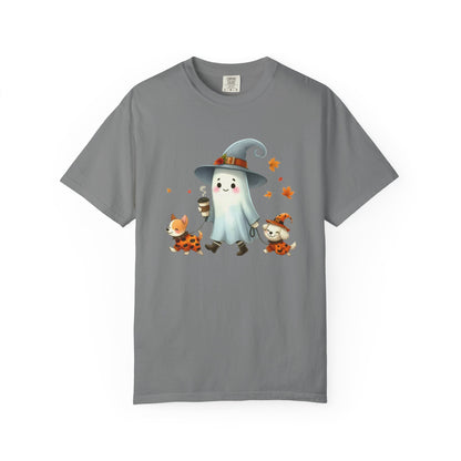Cute ghost walking dogs shirt, cute fall shirt, ghost and dogs shirt - PopCultureByDesign36