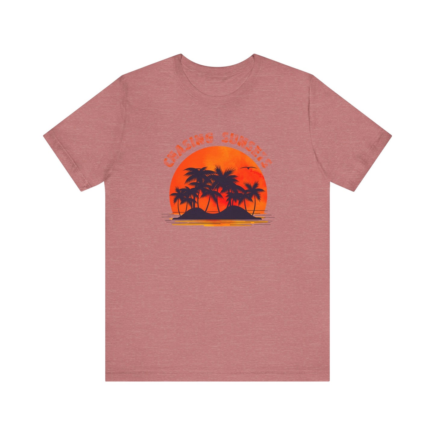 Vintage Palm Tree Shirt, Chasing Sunsets T-Shirt, Nature Shirt, Palm Beach Shirt - PopCultureByDesign36