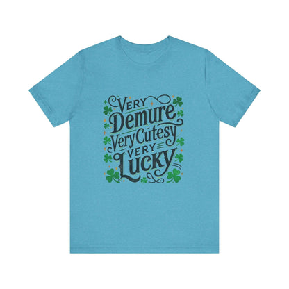 St Patrick's Day Tee, Irish Shamrock Tee, Feeling Lucky St Paddy's Shirt - PopCultureByDesign36
