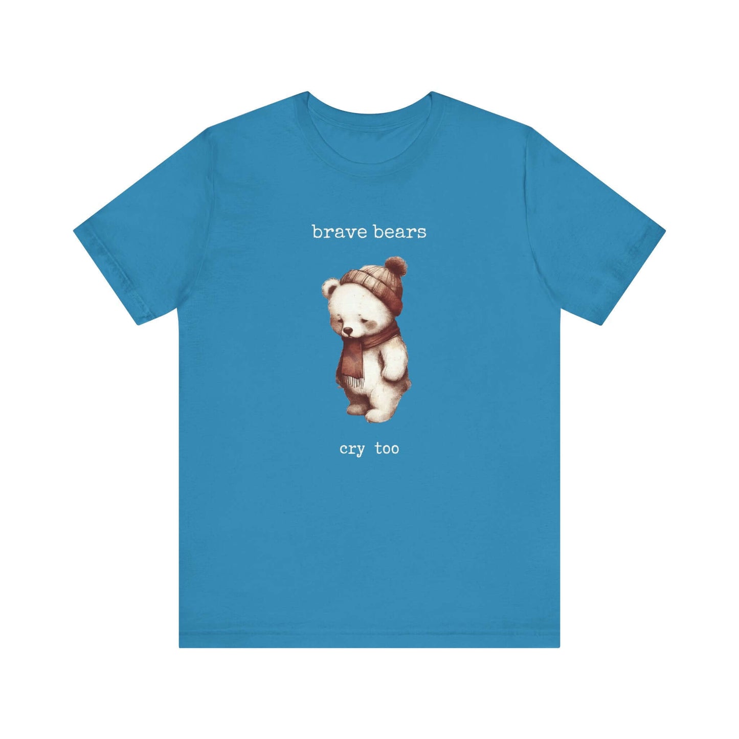 Brave Bears Cry Too Shirt, Vintage Bear Shirt, My tummy Hurts Shirt - PopCultureByDesign36