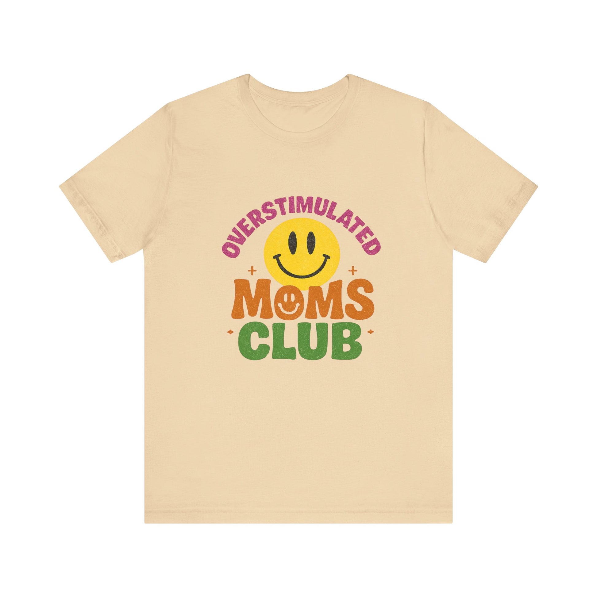 Overstimulated Moms Club Tee, Exhausted Mom T-Shirt, Mom Life Shirt - PopCultureByDesign36